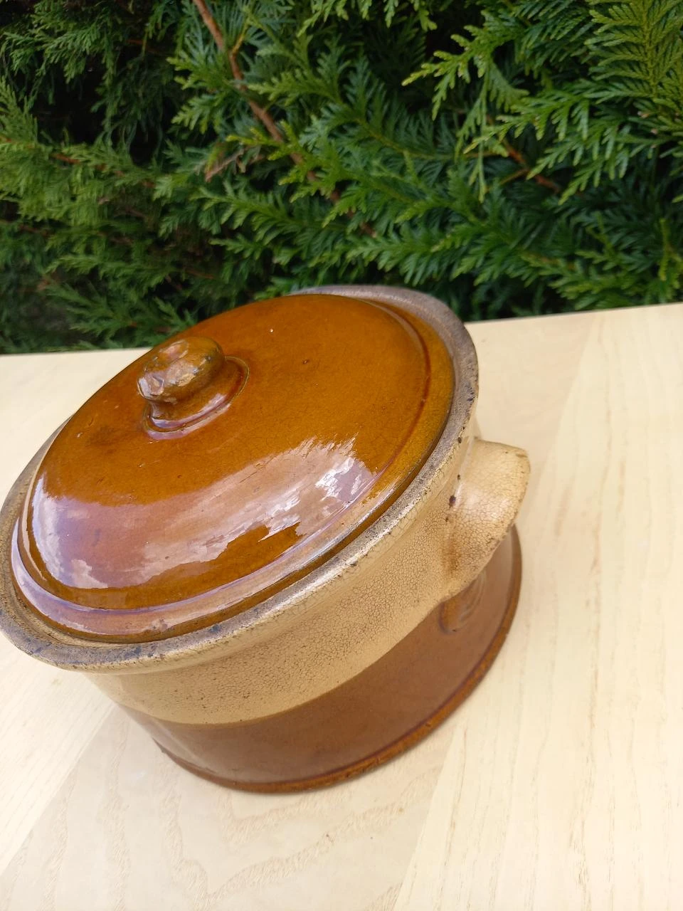 Terrina antigua de terracota – photo 2